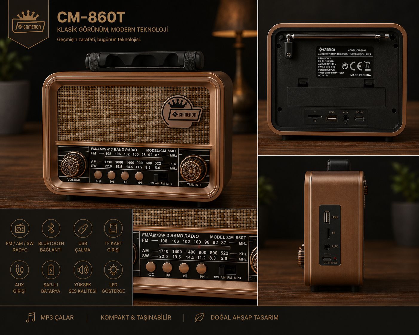 CM-860T RADYO