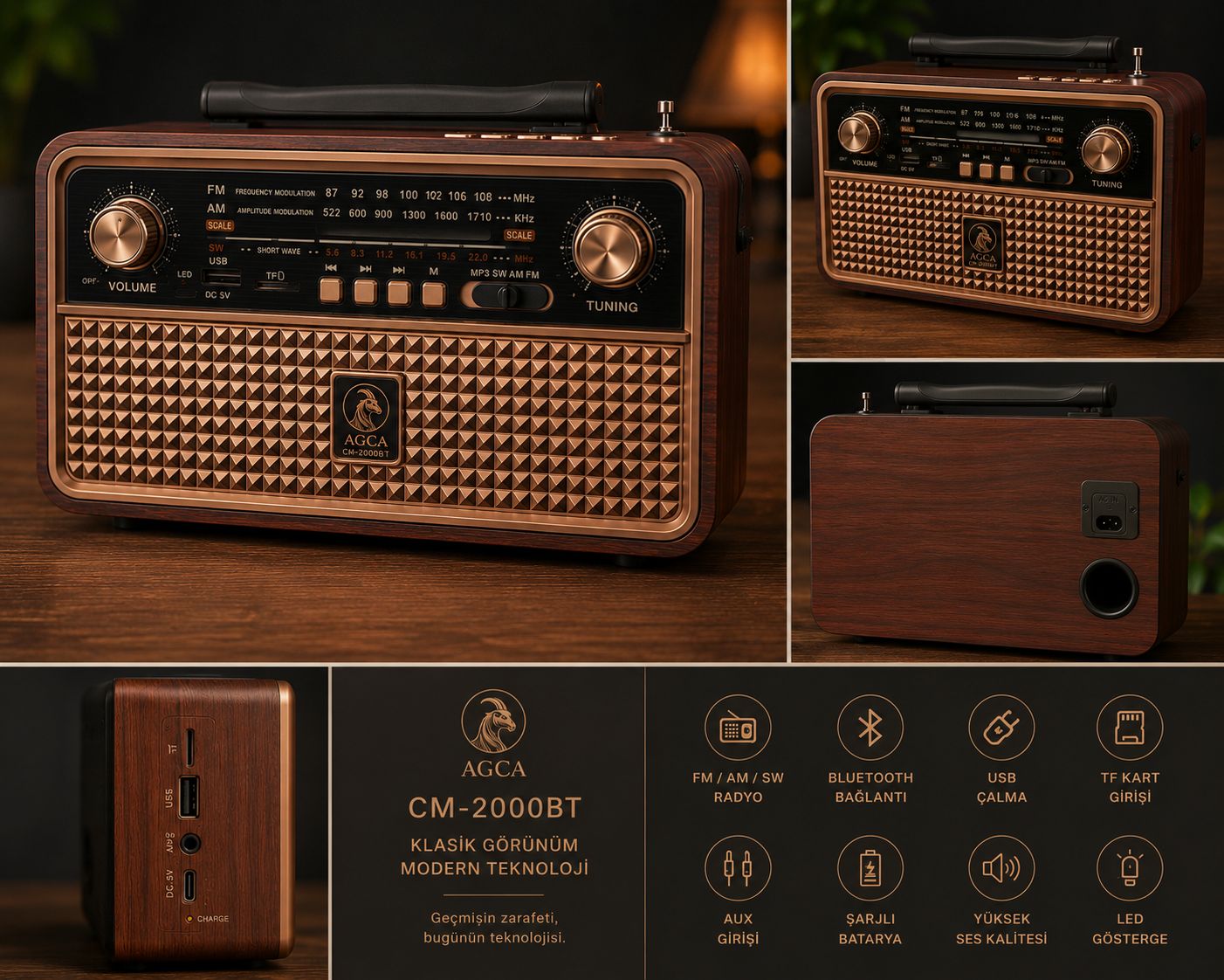 CM-2000 BT RADYO