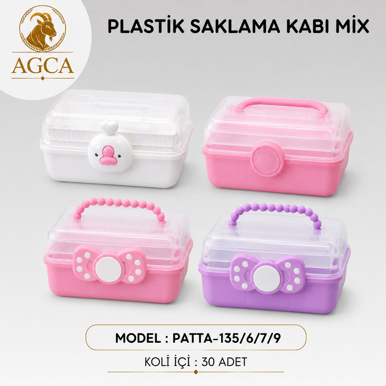 PLASTİK SAKLAMA KABI MİX