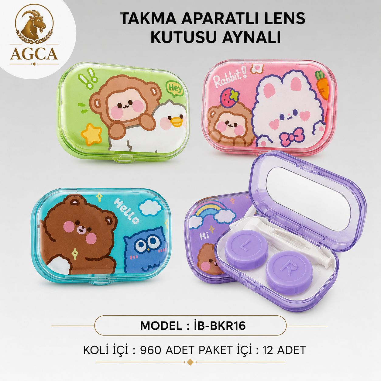TAKMA APARATLI LENS KUTUSU AYNALI