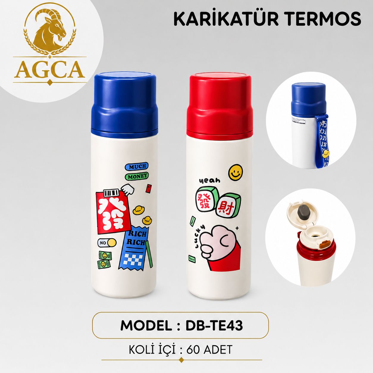 KARİKATÜR TERMOS